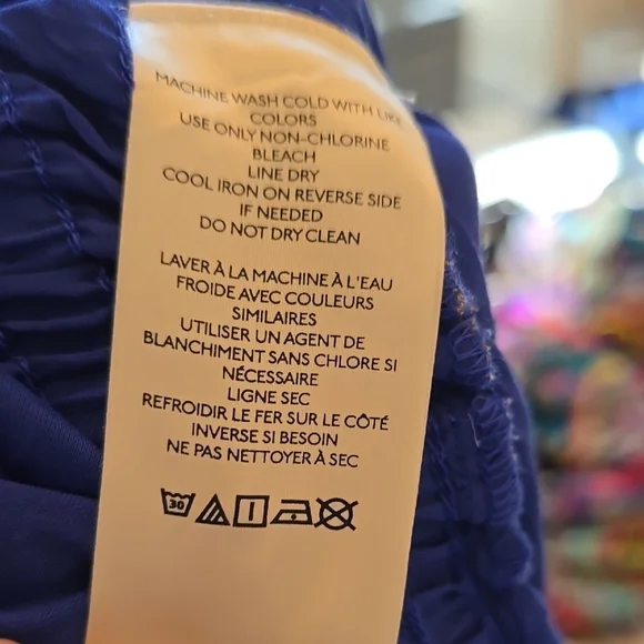 Anthropologie Blue and Yellow Wide Leg Jumpsuit - Picture 10 of 12